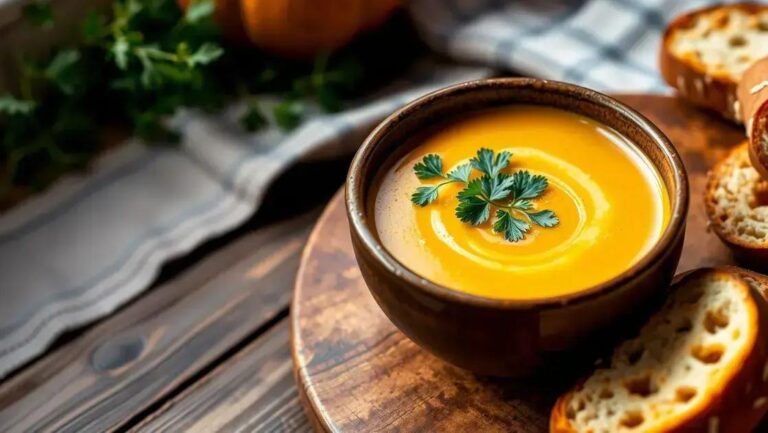 Receita Creme de abóbora saudável: cremoso, leve e fácil 5 Creme de abóbora