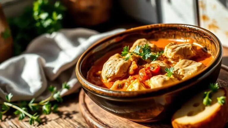 Receita de estrogonofe de frango leve e fácil para o dia a dia 9 Estrogonofe de frango