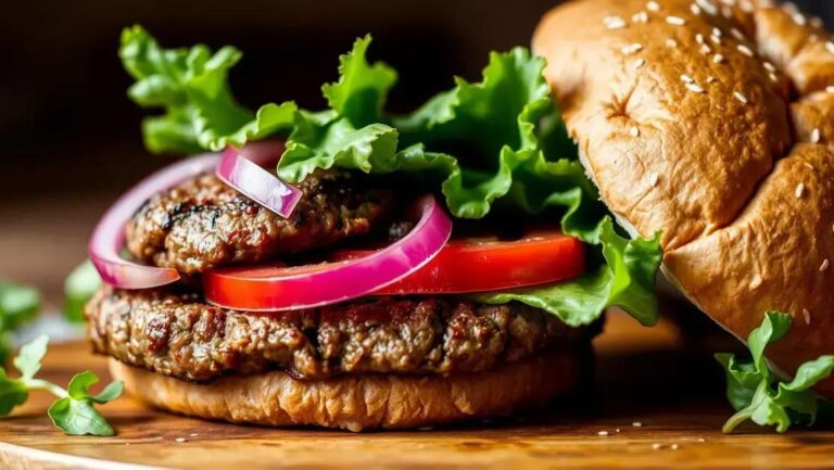 Receita de hambúrguer artesanal: sabor e praticidade em casa 9 Hambúrguer artesanal