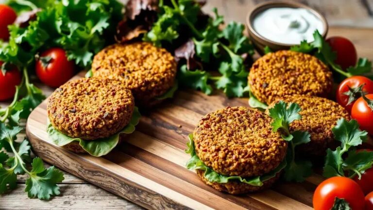 Receita de hambúrguer de lentilha saudável e fácil 3 Hambúrguer de lentilha