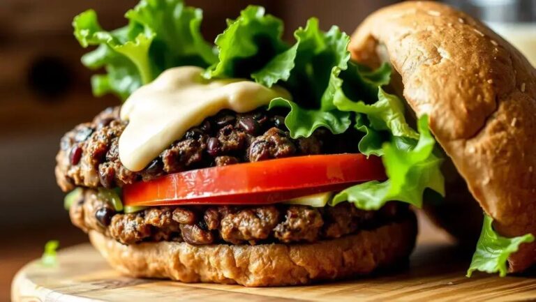 Receita de hambúrguer vegano: prático, nutritivo e irresistível 8 Hambúrguer vegano