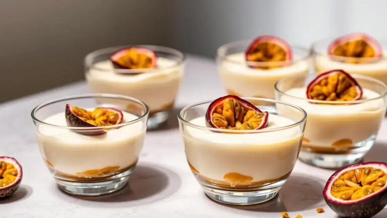 Receita de mousse de maracujá cremoso e leve para refrescar 4 Mousse de maracujá