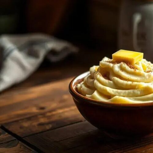 Purê de batatas cremoso