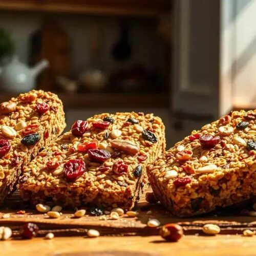 Receita de barrinha de cereal caseira: como fazer em casa 1 Barrinha de cereal caseira