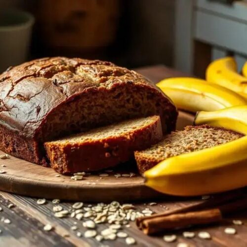 Bolo de banana sem açúcar