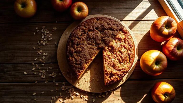 Receita de bolo de maçã com aveia: simples e saudável 3 Bolo de maçã com aveia