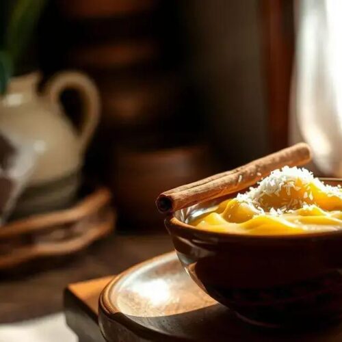 Receita de canjica cremosa com coco: como fazer passo a passo 1 Canjica cremosa com coco