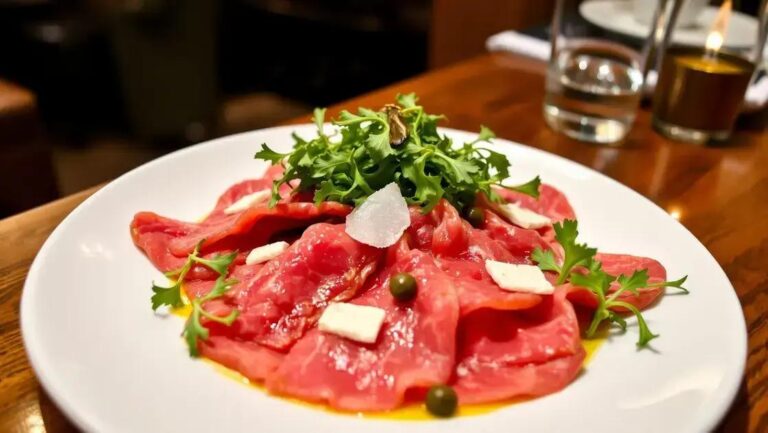 Receita de Carpaccio de Carne: Como Fazer em Casa com Facilidade 8 Carpaccio de carne