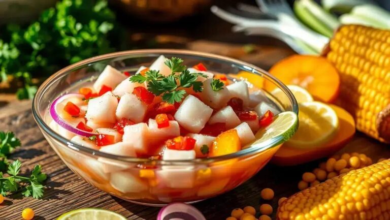 Receita de ceviche peruano: como fazer em casa facilmente 4 Ceviche peruano