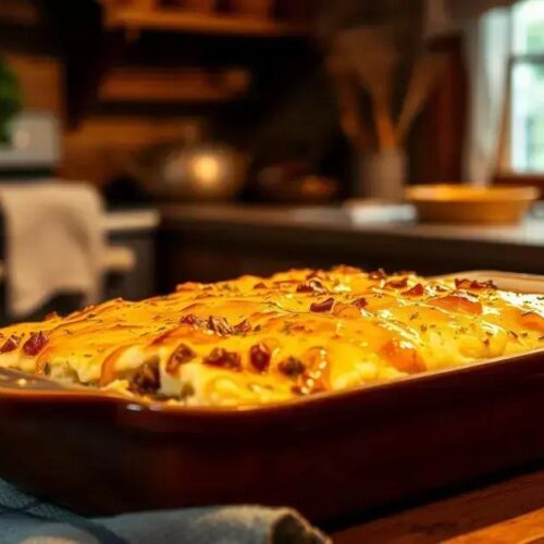 escondidinho de batata e carne moída
