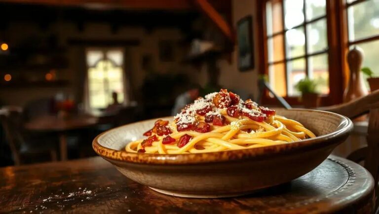 Receita de espaguete à carbonara: Como fazer um clássico incrível 4 espaguete à carbonara