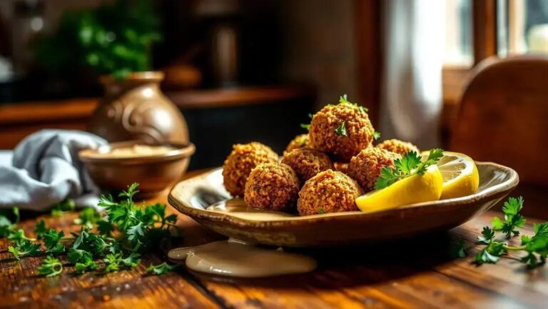 Falafel árabe