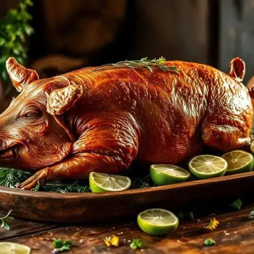 Receita de Leitão à Pururuca Mineiro: Como Fazer Crocante 1 Leitão à pururuca mineiro