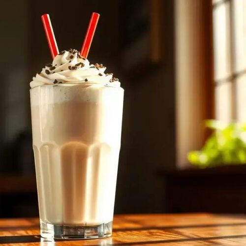 Milkshake de baunilha