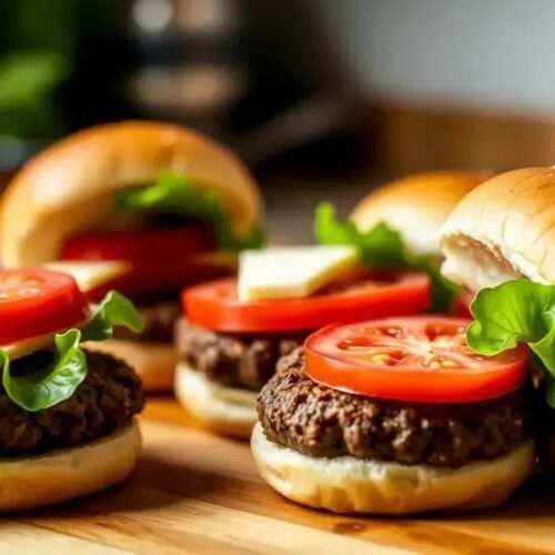 Receita De Mini Hambúrguer Caseiro Macio E Suculento 1 Mini hambúrguer caseiro