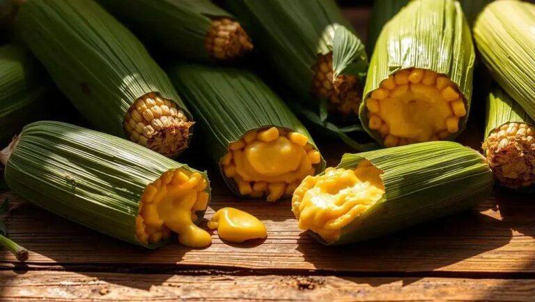 Receita de pamonha doce caseira: como fazer fácil e cremosa 1 pamonha doce caseira