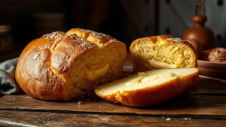 Pão doce recheado