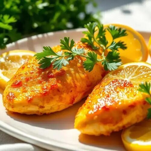 peito de frango ao limão