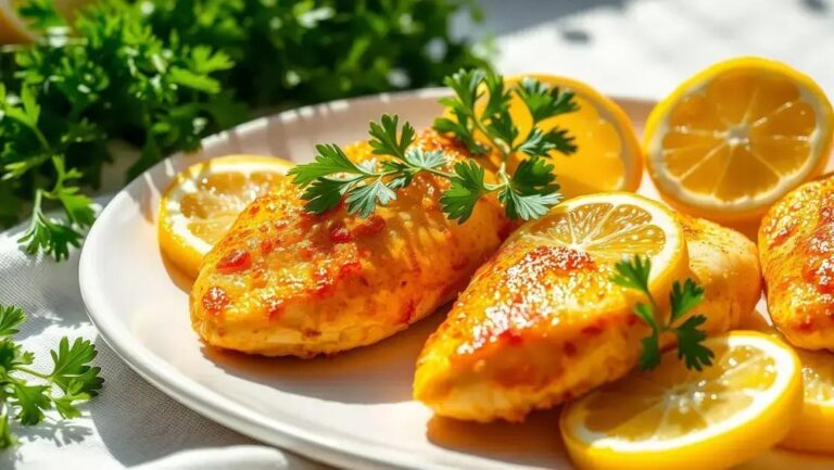 peito de frango ao limão