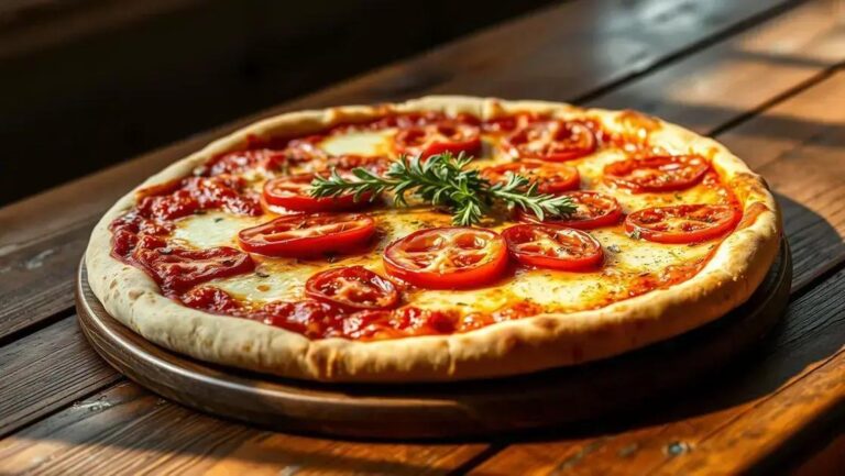 Pizza de frigideira fácil