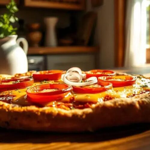 Receita de pizza de pão amanhecido: fácil e irresistível 1 Pizza de pão amanhecido