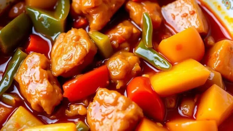 Receita de porco agridoce fácil: como fazer em casa 6 Porco agridoce
