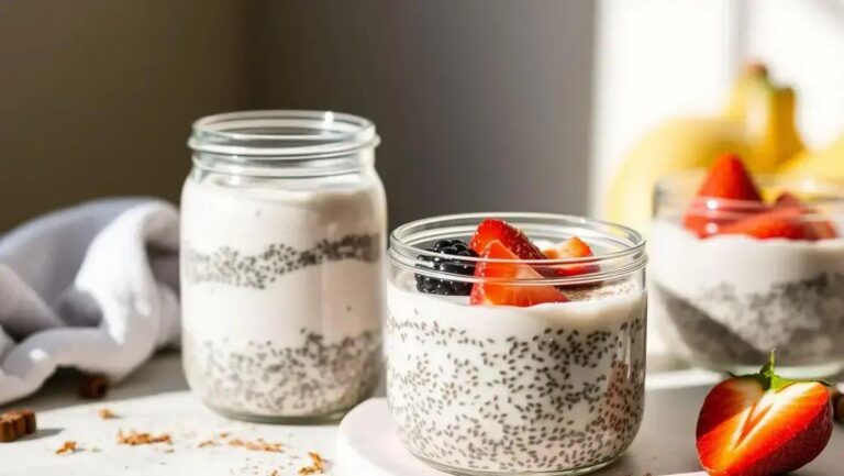 Receita de Pudim Fit de Chia: Como Fazer de Forma Simples e Saudável 4 pudim fit de chia