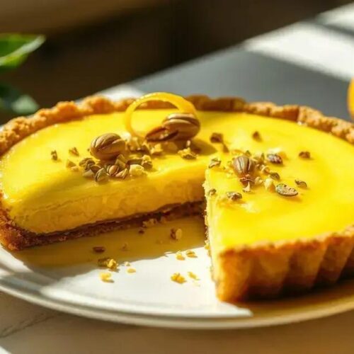 Receita de torta gelada de limão e pistache irresistível 1 Torta gelada de limão e pistache