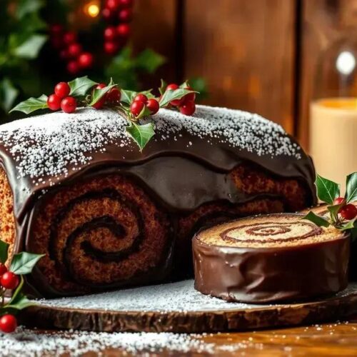 Receita Tronco de Natal: Como Fazer o clássico bûche de Noël 1 Tronco de Natal